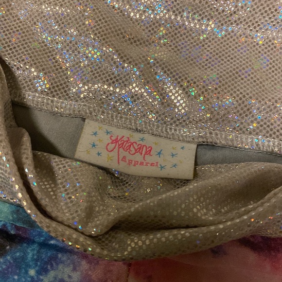 Cosmic Rave Yoga Pants, Size Small - Picture 3 of 5